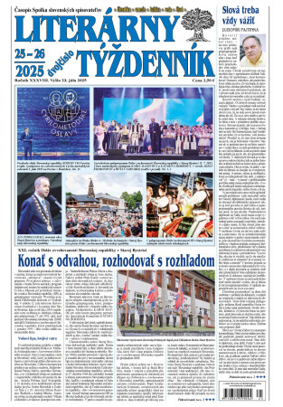 Literárny týždenník 25 – 26/2025